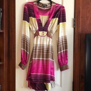 Bebe long sleeve dress